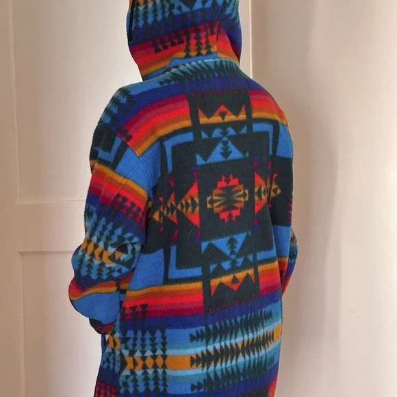 Runaway Bay Multicolor Fleece Jacket - Picture 5 of 5